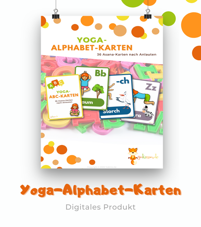 Kinderyoga Karten ABC Yokimo