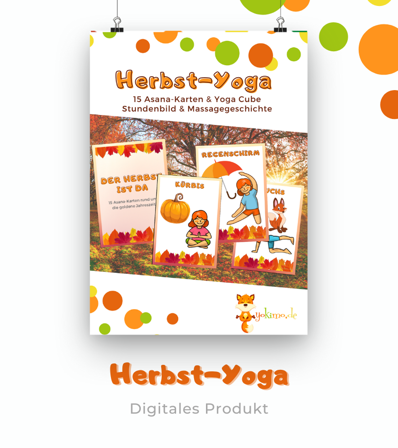 Kinderyoga Stundenbild ,Hyggeliger Herbst' Yokimo