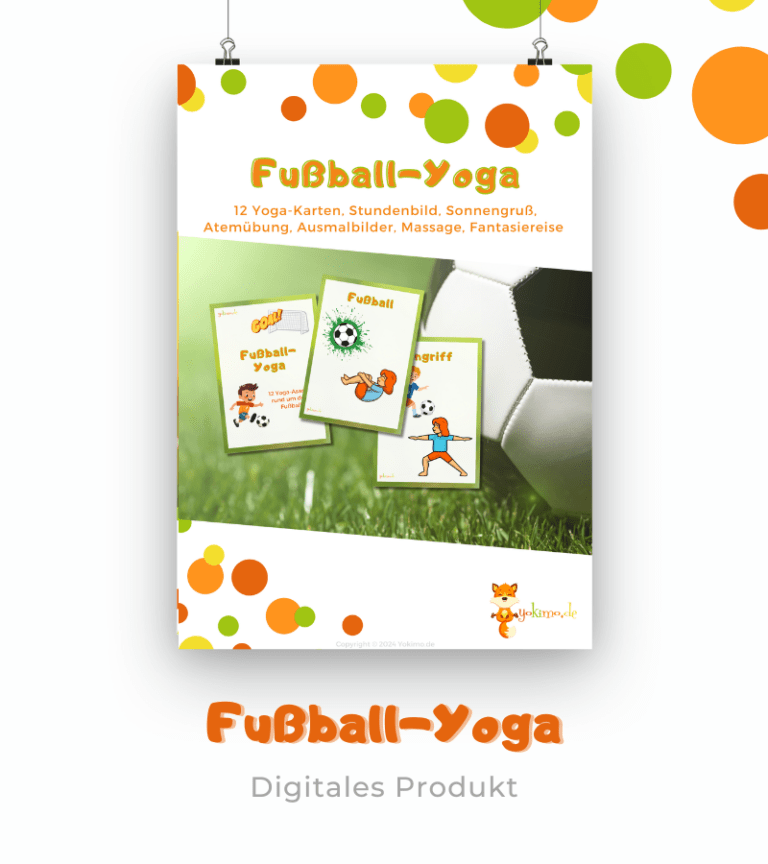 Yokimo Kinderyoga Fussball Stundenbild